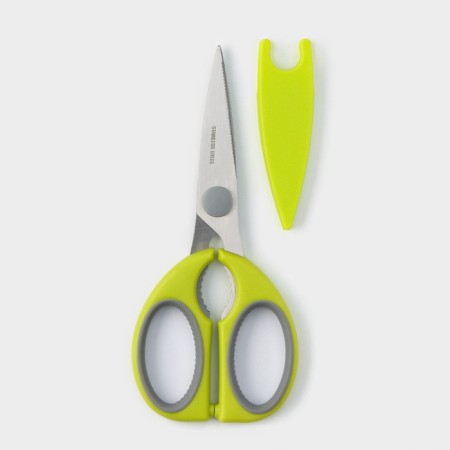 Scissors kitchen shares "Elba", 22 cm, green color-1