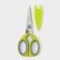 Scissors kitchen shares "Elba", 22 cm, green color