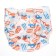 A set of reusable diapers "Machines", 3-8 kg, white, blue, 2 pcs., I crush me