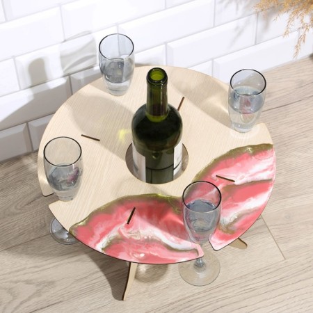 Top for wine "with friends" 36x20x36 cm-1