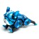 Max robot-plug, light, sound effects, metallic, blue color