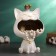 Steel stand - candy "cat" 26x17cm