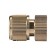 Connector, 3/4 "(19 mm), fast -fast connection, internal thread, brass, Greengo