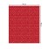 The tablecloth "Red Fun", rectangular, oxford, size 120x145 cm