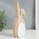 Souvenir tree, ceramics "White Bunny" 21x3x9.3 cm
