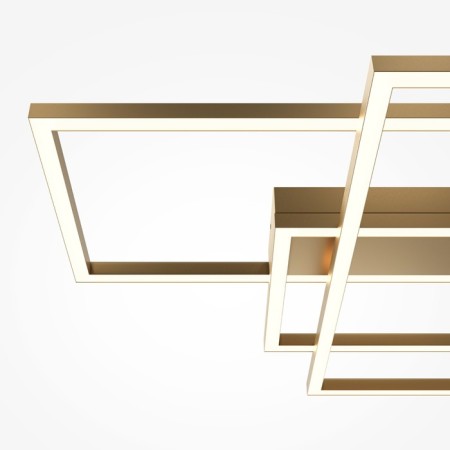 Ceiling Lamp Maytoni Mod015CL-L80GK, LED, 3x78 W, 670x780x80 mm, 4300 lm, gold-1