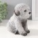 Figure "Puel Poodle" 14.5 x 10 x 14 cm.