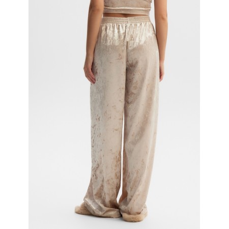 Home pants KAFTAN VELVET 48-50, beige-7
