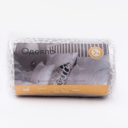 All -season blanket, size 140x205 cm, color mix, synthetic winterizer-8