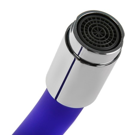 ACCOONA A4819S kitchen mixer, single -leaf, silicone spout, brass, purple/chrome-2