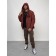 Sports male jacket, size 56, burgundy color