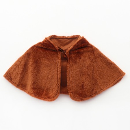 Carnival cape "Bear", height 104-128 cm, brown-3