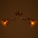 Augustine chandelier 2x40W E27 gold 58x13.5x23cm Ritter