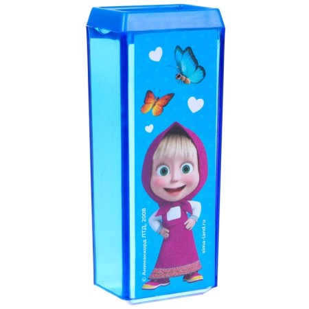 Plastic rectangular grinder, Masha and the bear-2