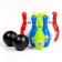 Set of game "Bowling" 10 kegley, 2 balls