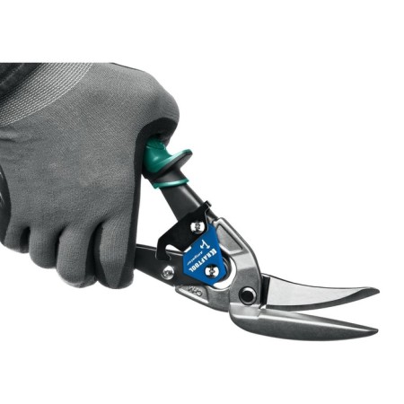Scissors Kraftool Alligator, on metal, right cut, reinforced, with removal, 280 mm-3