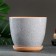 Flower pot "cone" gray 4l