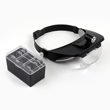 Lupa tax 1.2-3.5x binocular, with backlight