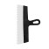 Rolling spatula, 350 mm, tooth 8 mm, stainless steel
