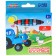 Wax pencils Blue Tractor, set 24 colors