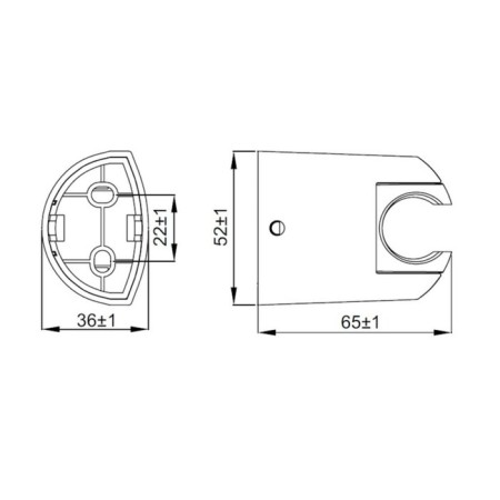 Holder for a watering can IDDIS 020CP00i53-2