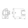 Holder for a watering can IDDIS 020CP00i53