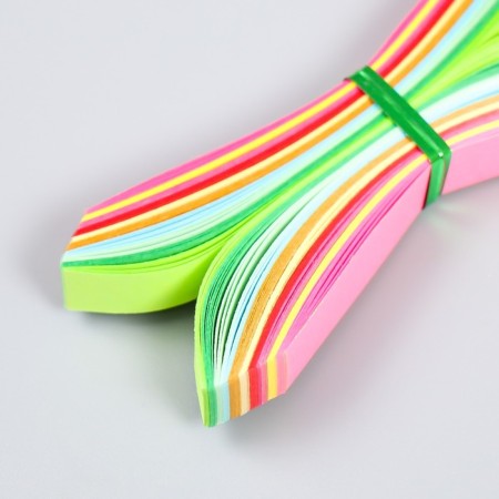 Strips for Quilling "Color" (nr 100 lanes) width 1 cm length 25 cm 22x7x1.3 cm-5