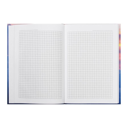 Note book A5, 128 sheets in the Vanilla sky cage, solid cover, matte limit limit, selective UV-lak,-3