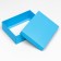The box is folding, cover is, turquoise, 16.5 x 12.5 x 5.2 cm