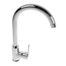 ACCOONA A4567 kitchen mixer, single -leaf, high spout, nut, silumin, chrome