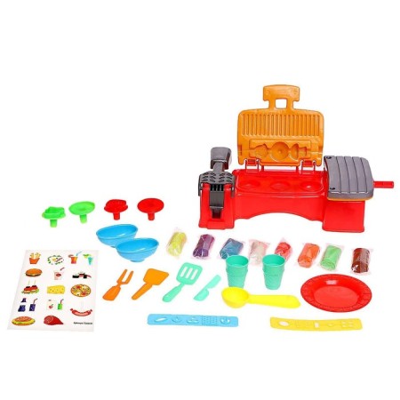 Set for playing with plasticine "Funny picnic", 29 × 22 × 8 cm, in a bag