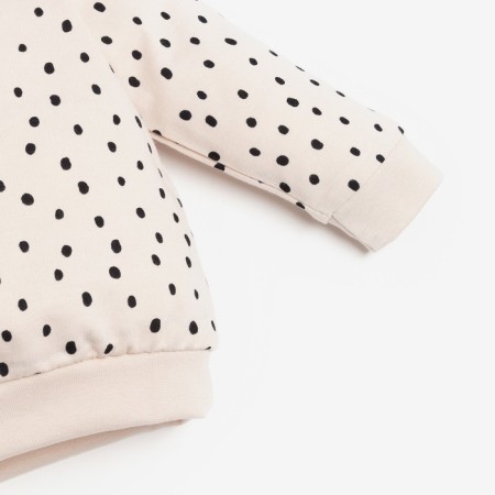 Set: jumper and pants crumb I am KISA, height 68-74 cm, beige color-2