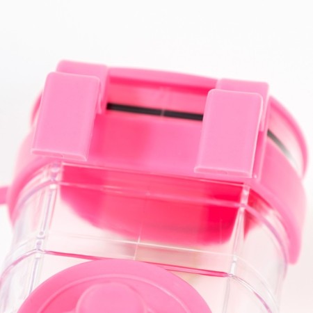 External drinker for a cage, 500 ml, pink-3