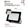 Flight LED in Home SDU-7, 70 W, 230 V, 6500 K, IP65, Black