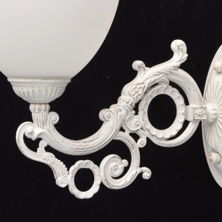 Bra “Ariadna”, 1x60W E27, white 20x15x30 cm-4