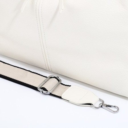 Board-suction with zipper, long belt, white color-6