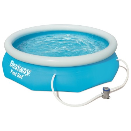 A inflatable FAST Set basin, 305 x 76 cm, filter pump, from 6 years old, 57270 Bestway-3