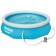A inflatable FAST Set basin, 305 x 76 cm, filter pump, from 6 years old, 57270 Bestway