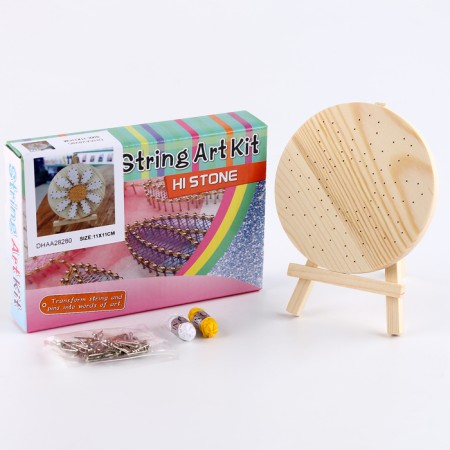 Set for creativity "String art. Chamomile "on a stand