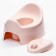 Pot children's follow me with a lid, pink color