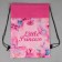 Little Princess shoe bag, non -core canvas, size 30 x 40 cm