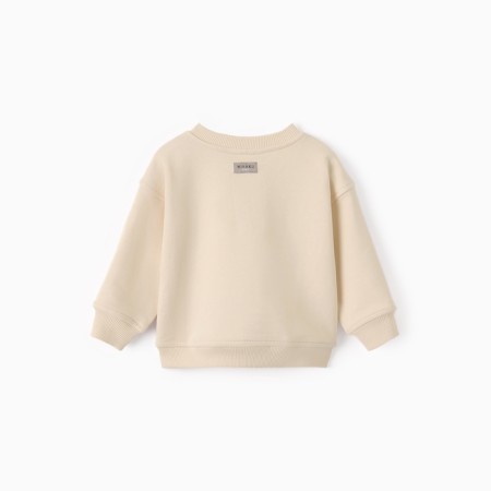 Baby Minaku: Basic Line Baby, beige color, height 74-80-7