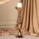 Summary Metal for 1 candle "Richard" Color Gold 12.5 x 12.5 x 44 cm