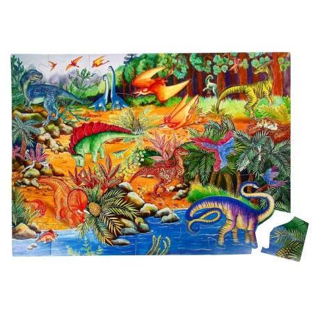 Floor puzzle-mosaic "Dinosaurs" (Baby) (large)-2