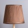 Threshold lamp "Louise" 1x40W E27 1x5W LED Black/Chocolate 25x25x43cm