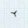 Vertlug Volzhanka Barrel 3 -wey Swivel 302 No. 8, test 10 kg, 10 pcs