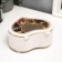 Musical Mechanical Casket "White Heart" 15.5x14x7.5 cm