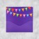 An envelope for money with an additional element "Congratulations", gifts, handmade, 19 × 9 cm