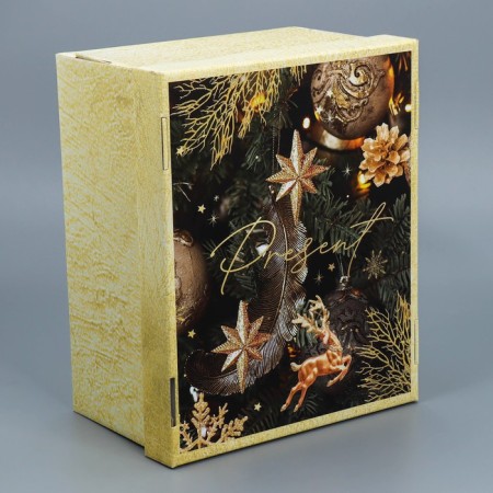 Participer folding box, 31.2 x 25.6 x 16.1 cm, New Year-3