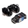 Radio -controlled jeep "Police" works on batteries, black color